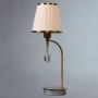 Лампа настольная с абажуром Brizzi MA01625T/001 Bronze Cream Серия 01625