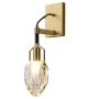  Delight Collection 8960-1W brass/clear Wall lamp