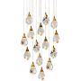  Delight Collection 9701P/15R brass Crystal rock II