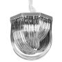 Люстра подвесная Delight Collection A001-400 L4 silver/smoky gray Murano Glass