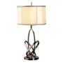 Лампа настольная с абажуром Delight Collection BT-1015 WHITE BLACK Table Lamp