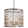  Delight Collection KW0783P-4 SILVER Wood Light