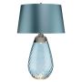 Лампа настольная с абажуром Elstead Lighting LENA-TL-L-BLUE LENA LARGE