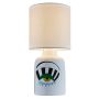 Лампа настольная с абажуром Escada 10176/L White GLANCE