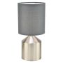 Лампа настольная с абажуром Escada 709/1L Grey Dana