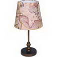 Лампа настольная с абажуром Favourite 1122-1T Mappa