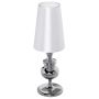Лампа настольная с абажуром Garda Decor K2TK2059S-WH Josephine