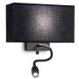  Ideal Lux HOTEL AP2 ALL BLACK