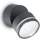   Ideal Lux OMEGA AP ROUND ANTRACITE 3000K