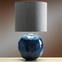 Лампа настольная с абажуром Luis Collection LUI/BLUE GLOBE LUIS COLLECTION