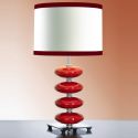 Лампа настольная с абажуром Luis Collection LUI/ONYX RED LUIS COLLECTION