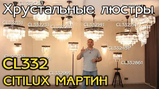 Видеообзор — Светильник Citilux CL332121 МАРТИН — черный