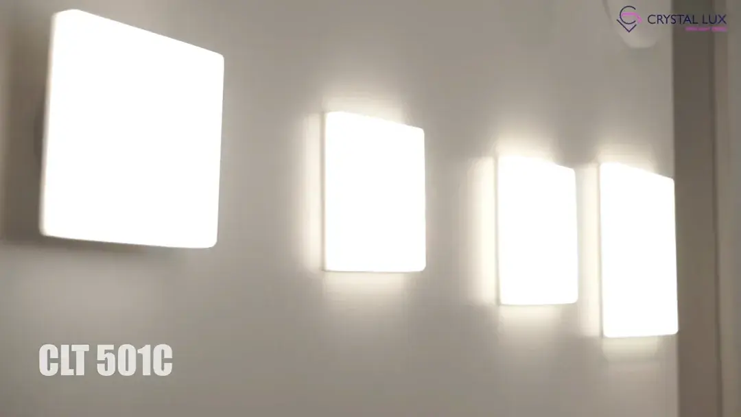 Видеообзор — Точечный светильник Crystal Lux CLT 501C170 WH — белый