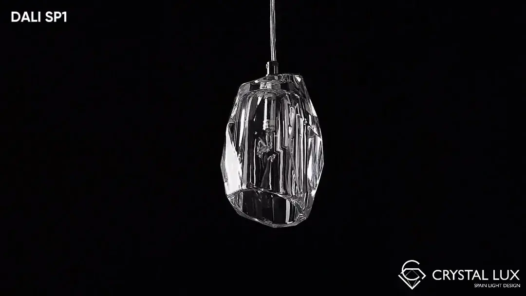Видеообзор — Светильник Crystal Lux DALI SP1 — хром