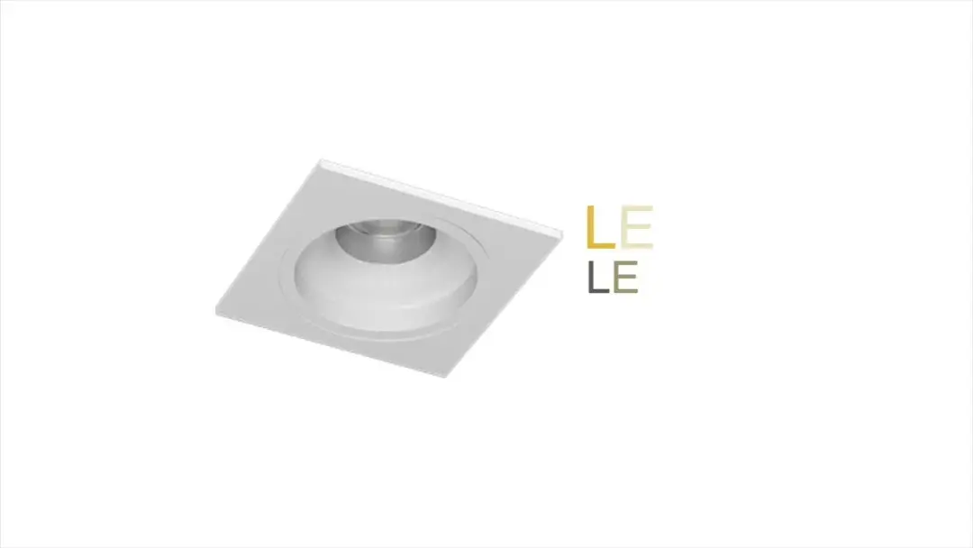 Видеообзор — Точечный светильник Ledron LEVEL SQ Black TRIAC — черный