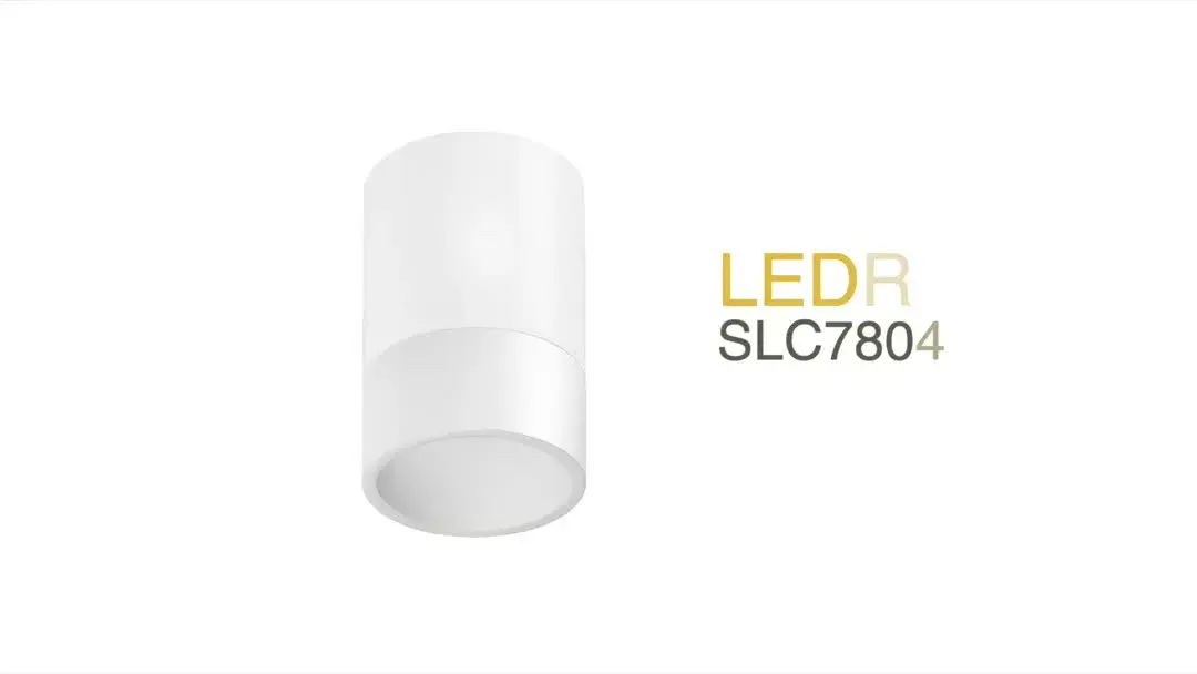 Видеообзор — Точечный светильник Ledron SLC78041/15W Black — черный