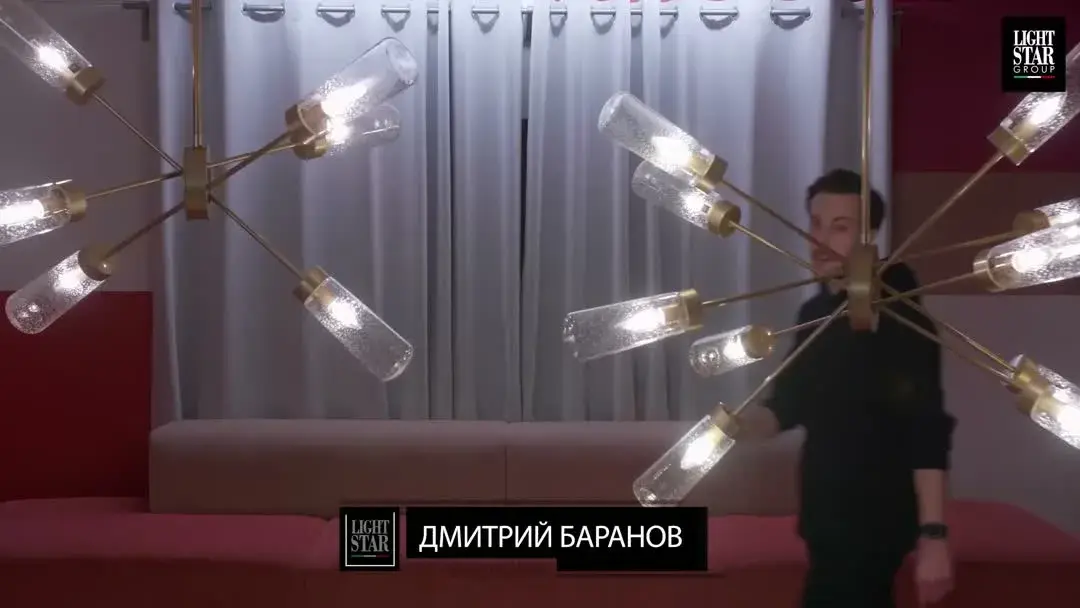 Видеообзор — Бра Lightstar 690643 CROTONE — золотой