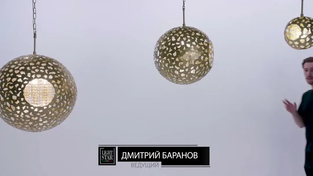 Видеообзор — Светильник Lightstar 727061 VERONA — золотой