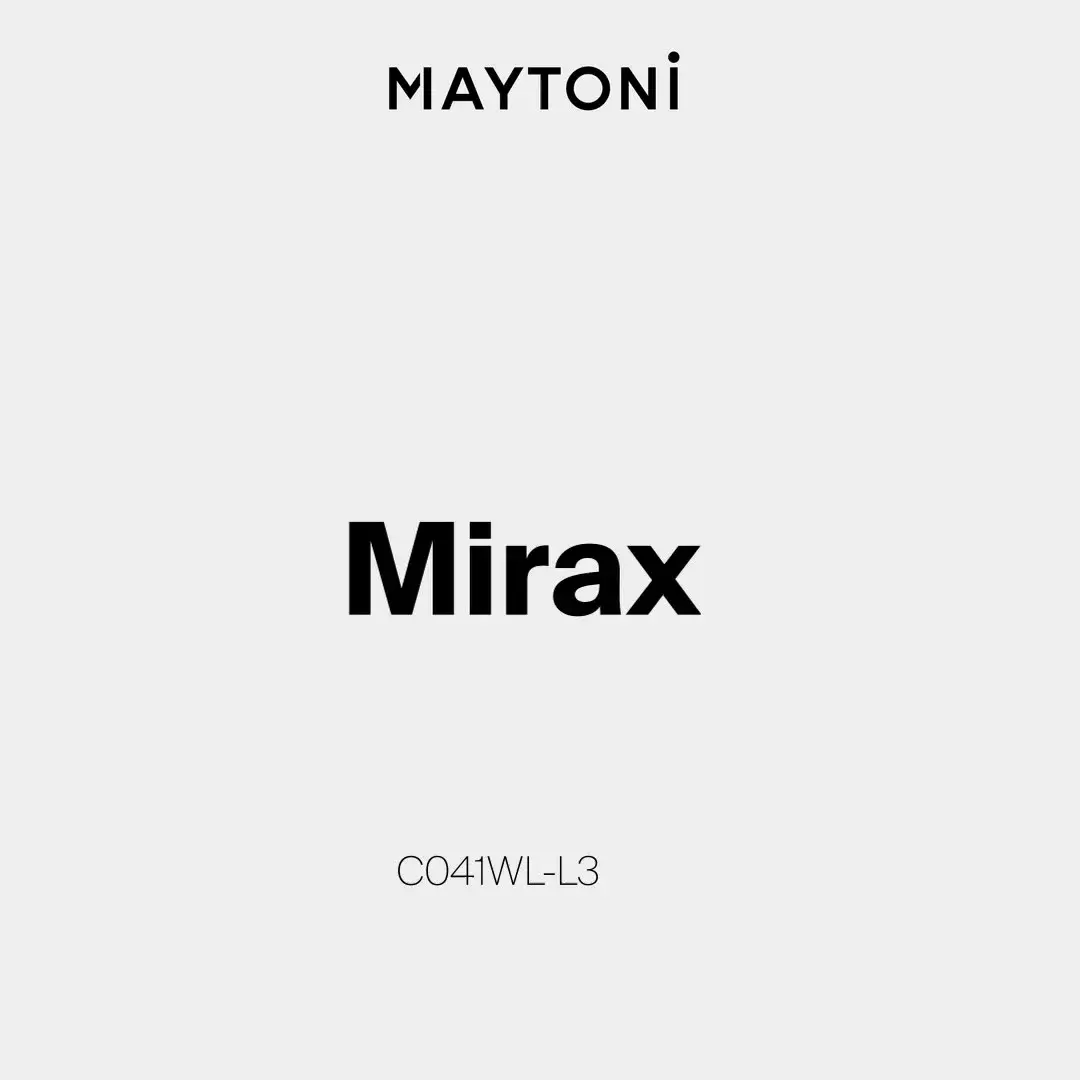 Видеообзор — Бра Maytoni MIRAX — черный