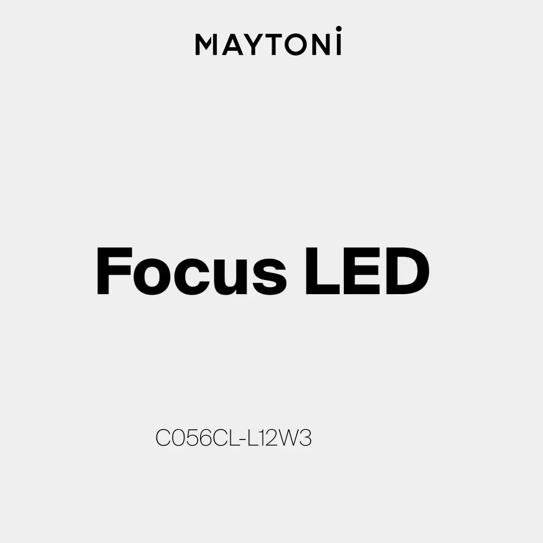 Видеообзор — Накладной точечный светильник Maytoni FOCUS LED — белый