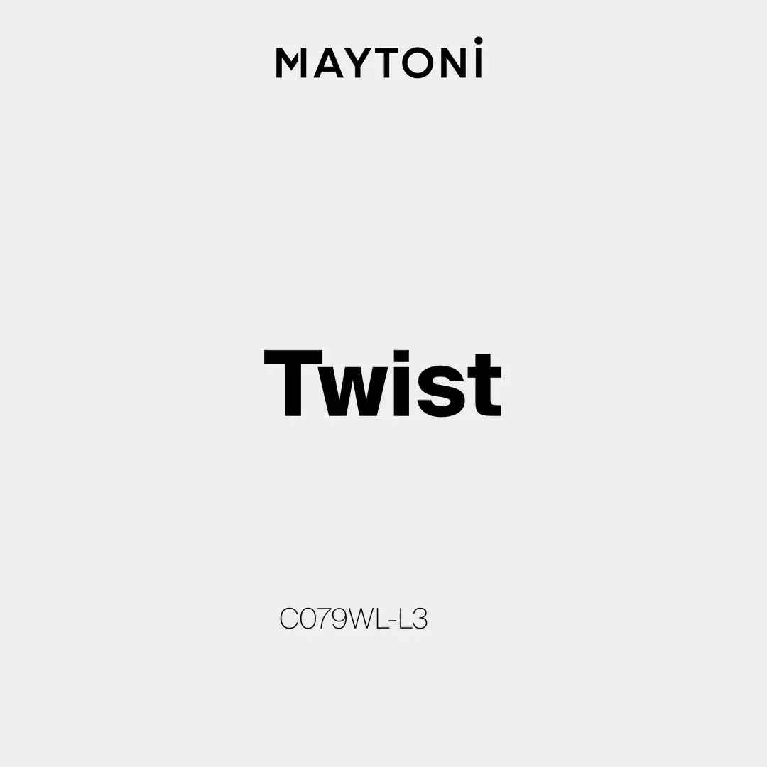 Видеообзор — Бра Maytoni TWIST — черный