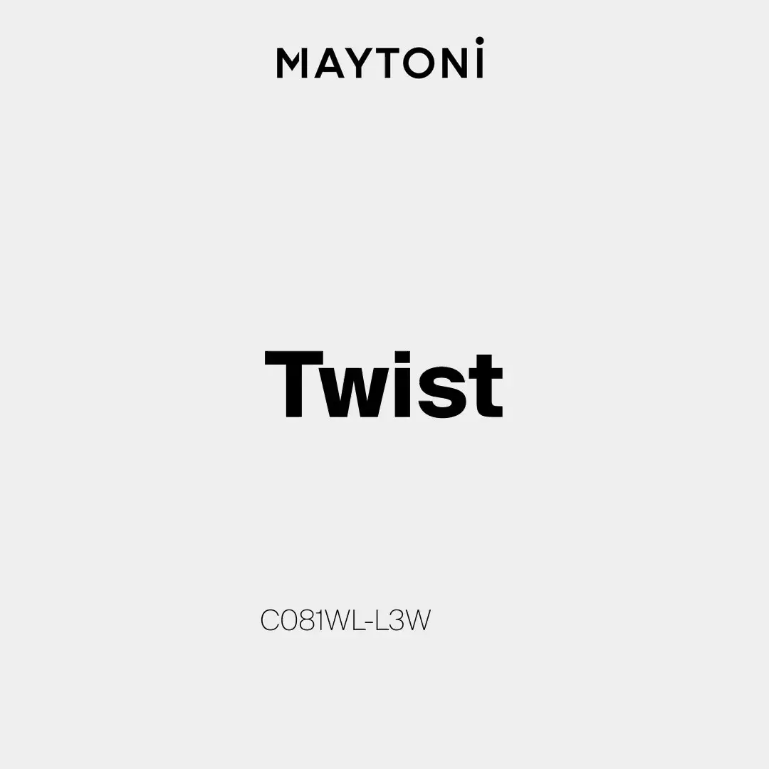 Видеообзор — Бра Maytoni TWIST — латунь