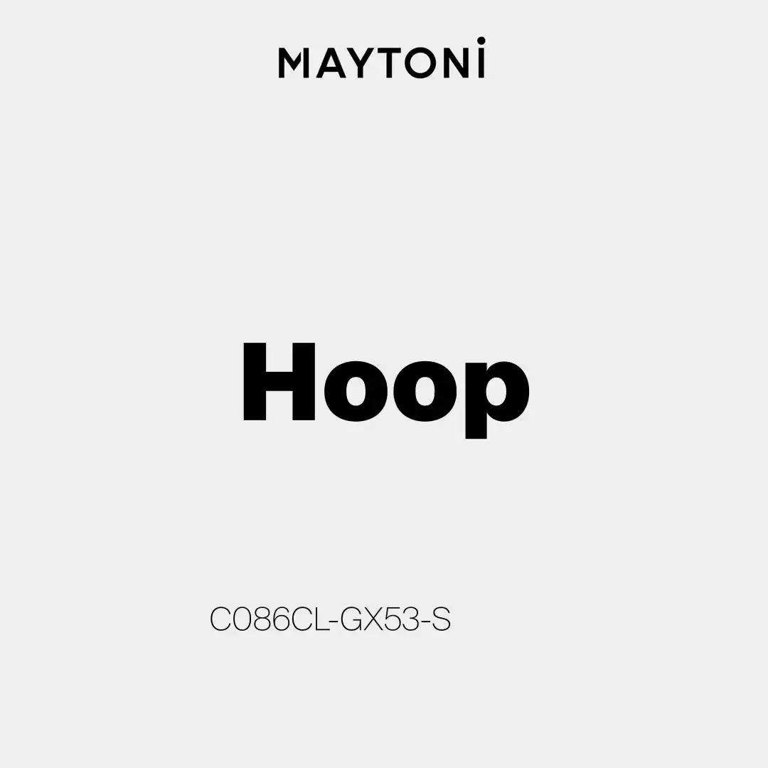 Видеообзор — Накладной точечный светильник Maytoni HOOP — золотой