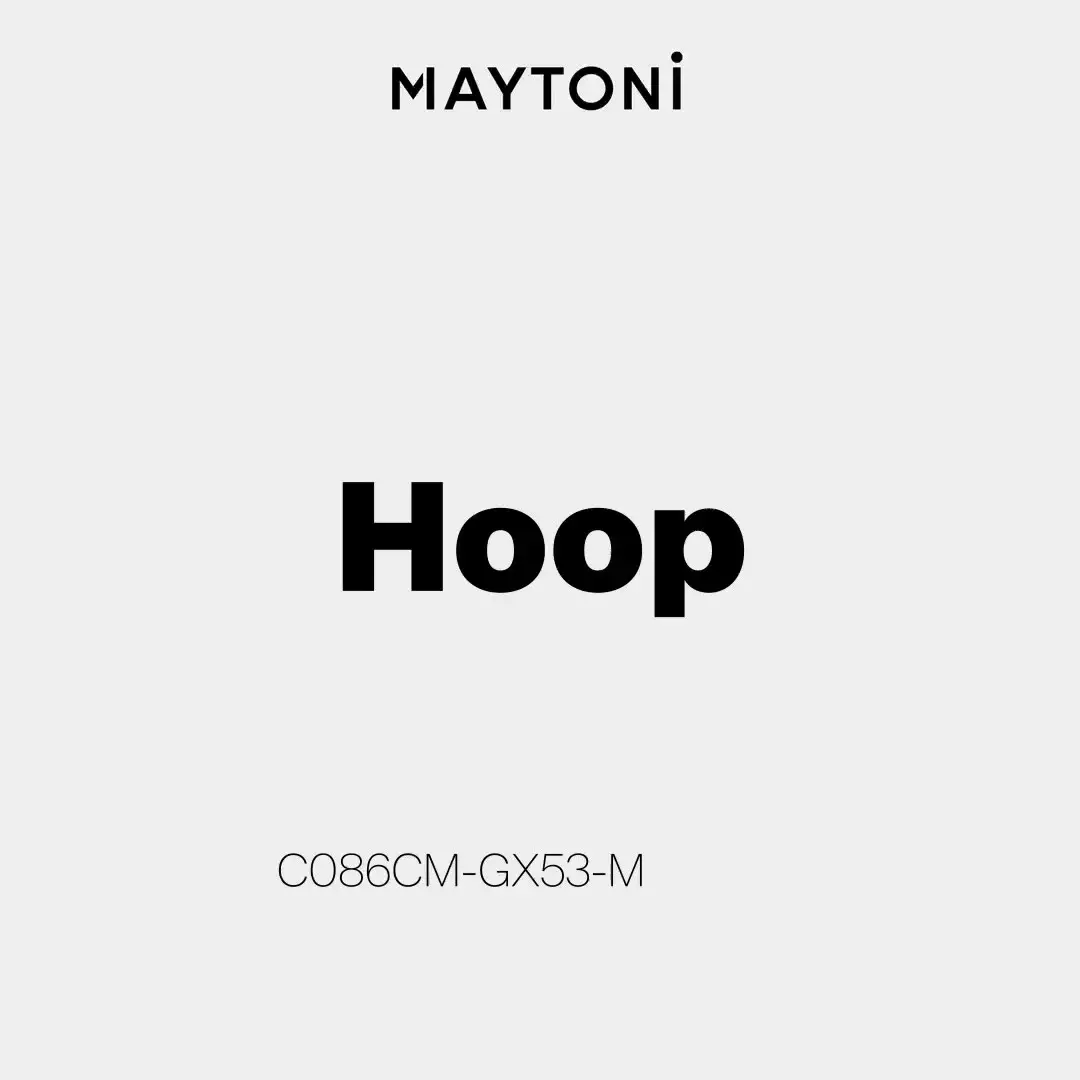 Видеообзор — Накладной точечный светильник Maytoni HOOP — серебряный