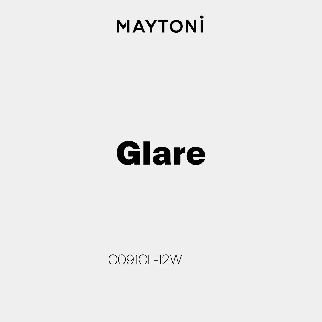 Видеообзор — Накладной точечный светильник Maytoni GLARE — черный
