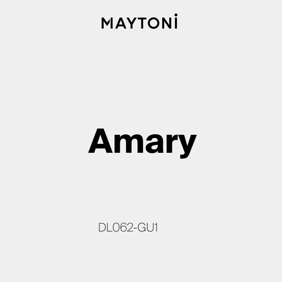 Видеообзор — Встраиваемый точечный светильник Maytoni AMARY — белый