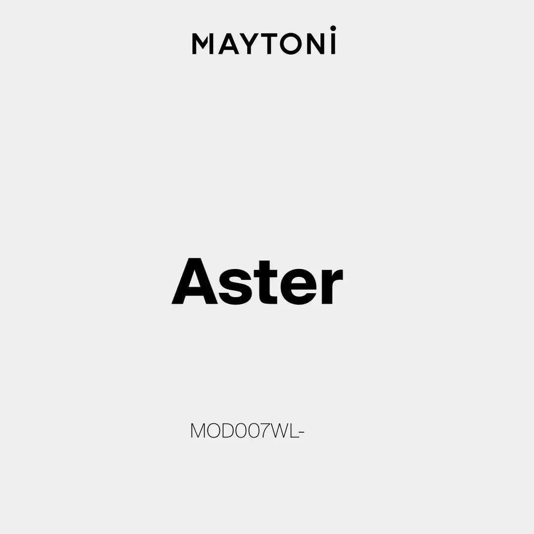 Видеообзор — Накладное бра Maytoni ASTER — янтарный