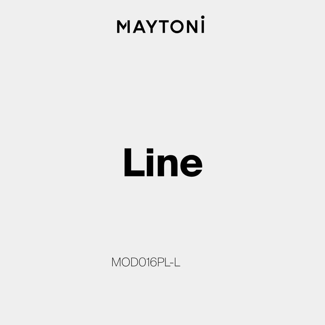 Видеообзор — Подвесной светильник Maytoni LINE — черный
