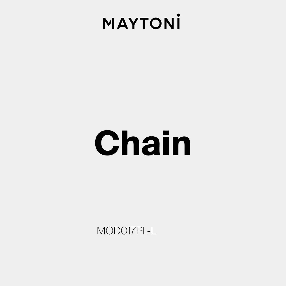 Видеообзор — Подвесной светильник Maytoni CHAIN — белый