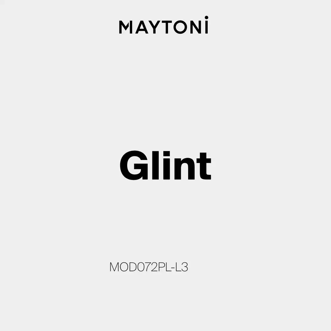 Видеообзор — Подвесной светильник Maytoni GLINT — латунь