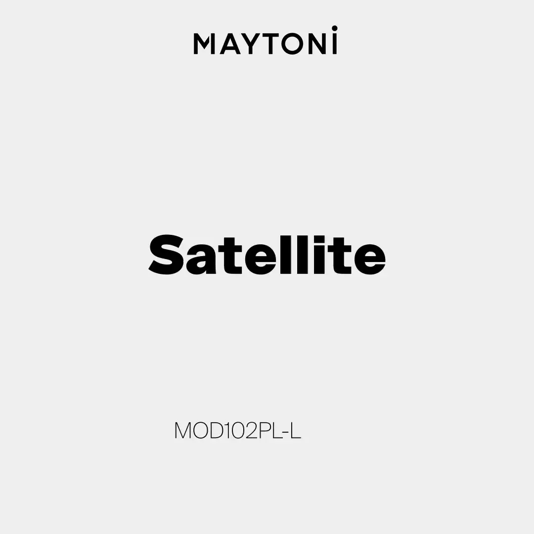 Видеообзор — Подвесной светильник Maytoni SATELLITE — черный