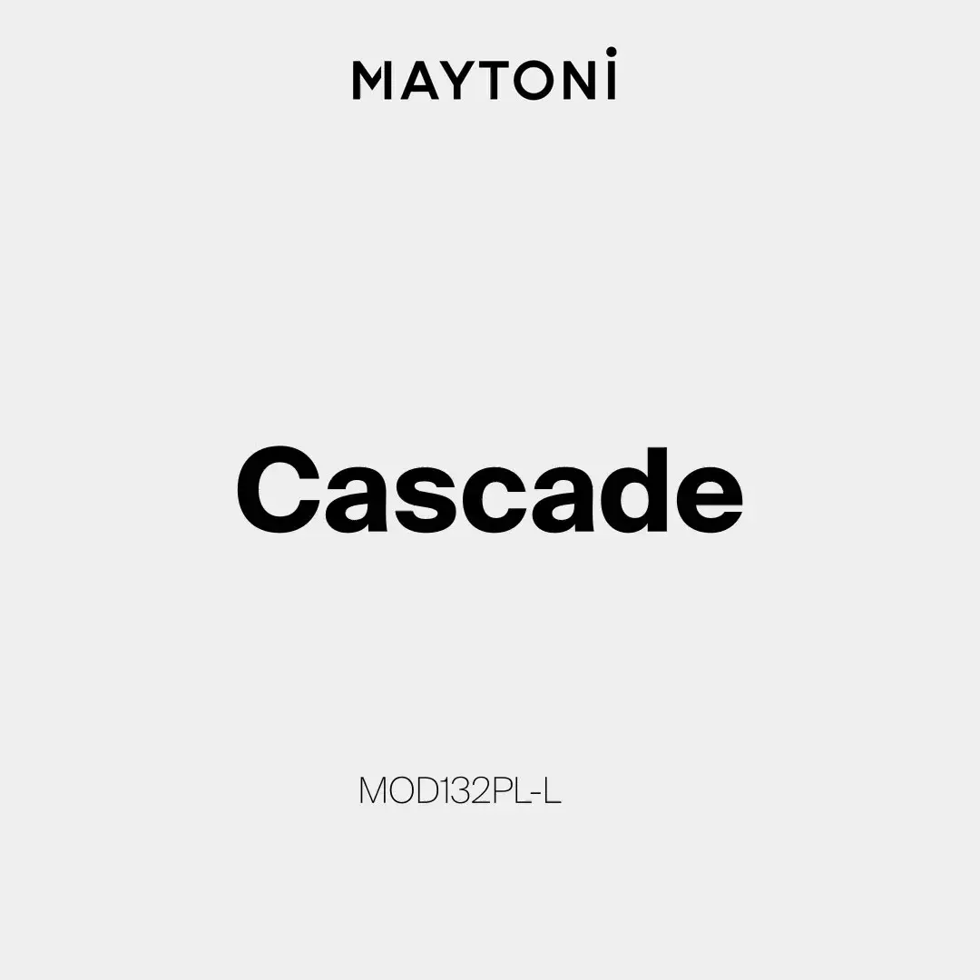 Видеообзор — Подвесной светильник Maytoni CASCADE — черный