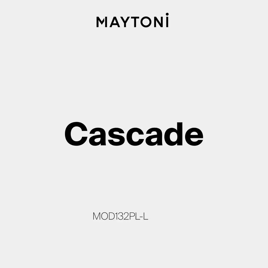 Видеообзор — Подвесной светильник Maytoni CASCADE — черный
