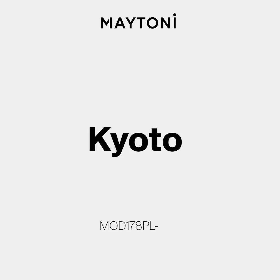 Видеообзор — Подвесной светильник Maytoni KYOTO — белый