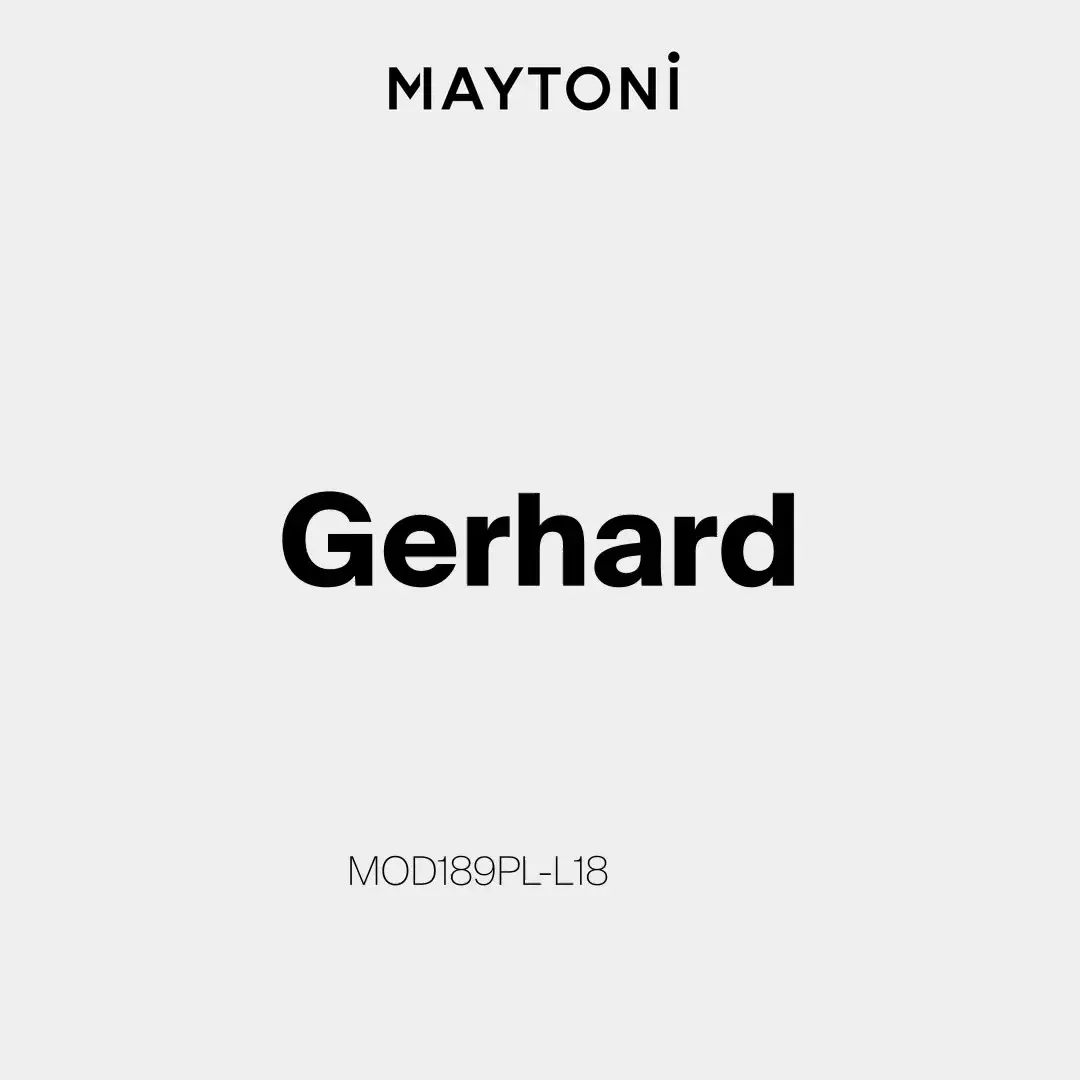 Видеообзор — Подвесной светильник Maytoni GERHARD — серый