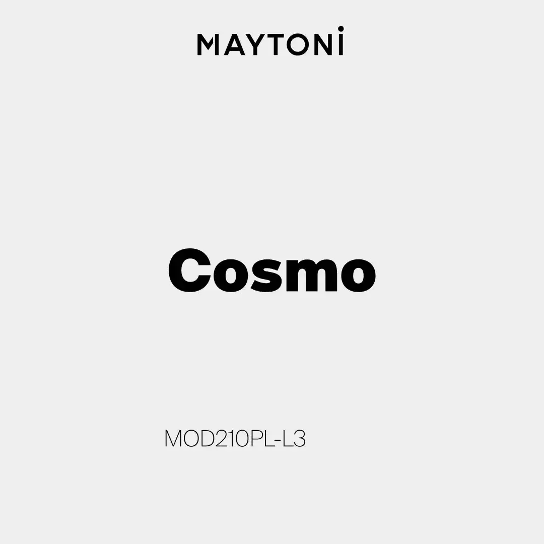 Видеообзор — Подвесной светильник Maytoni COSMO — прозрачный