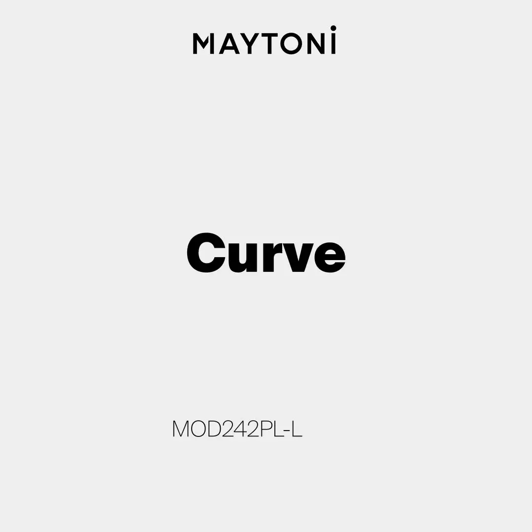 Видеообзор — Подвесной светильник Maytoni CURVE — белый