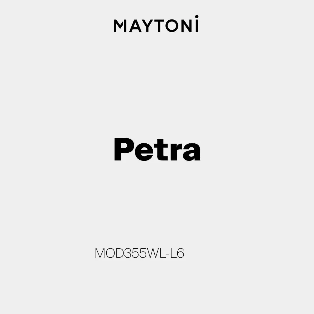 Видеообзор — Подвесной светильник Maytoni PETRA — белый