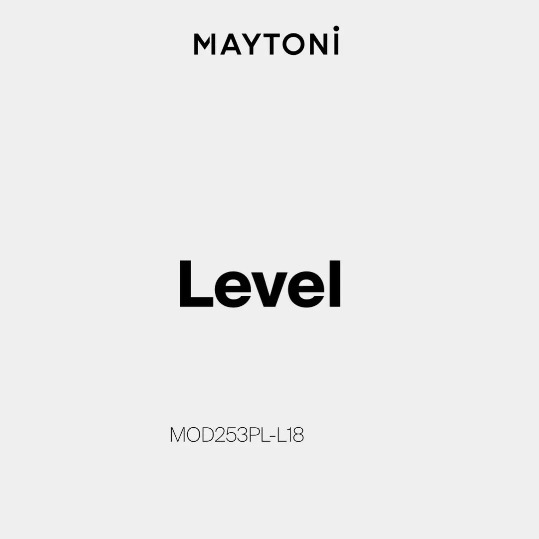 Видеообзор — Подвесной светильник Maytoni LEVEL — янтарный