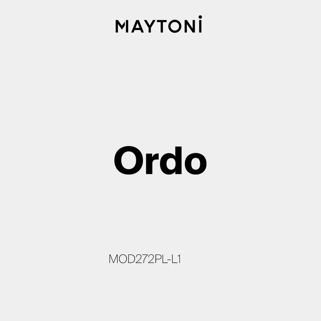 Видеообзор — Подвесной светильник Maytoni ORDO — тонированный