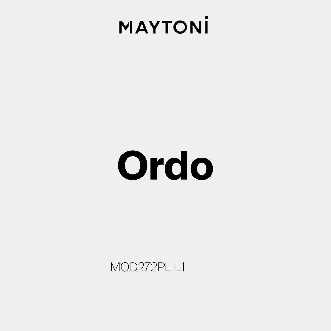 Видеообзор — Подвесной светильник Maytoni ORDO — тонированный