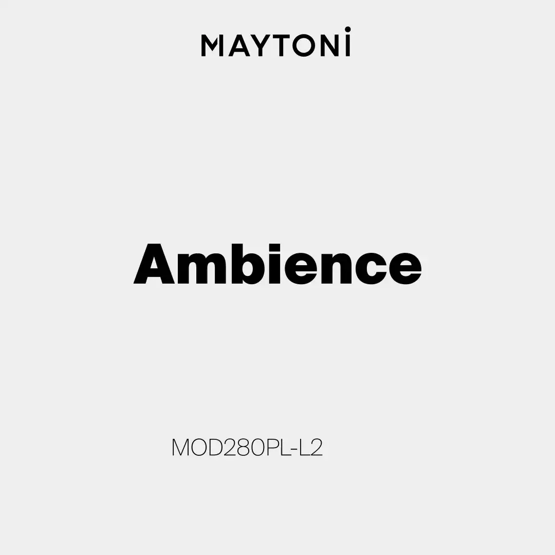 Видеообзор — Подвесной светильник Maytoni AMBIENCE — белый