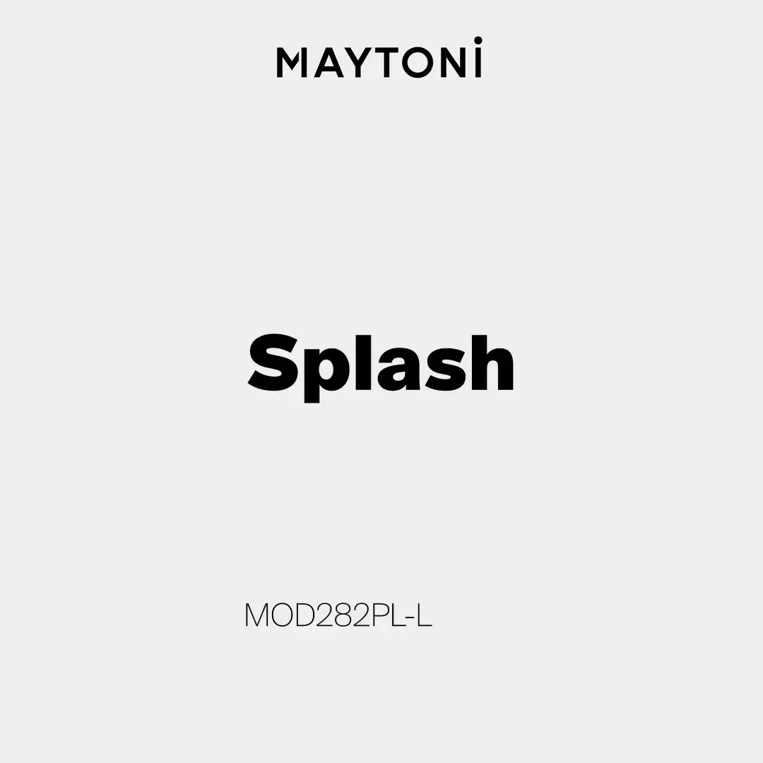 Видеообзор — Подвесной светильник Maytoni SPLASH — тонированный