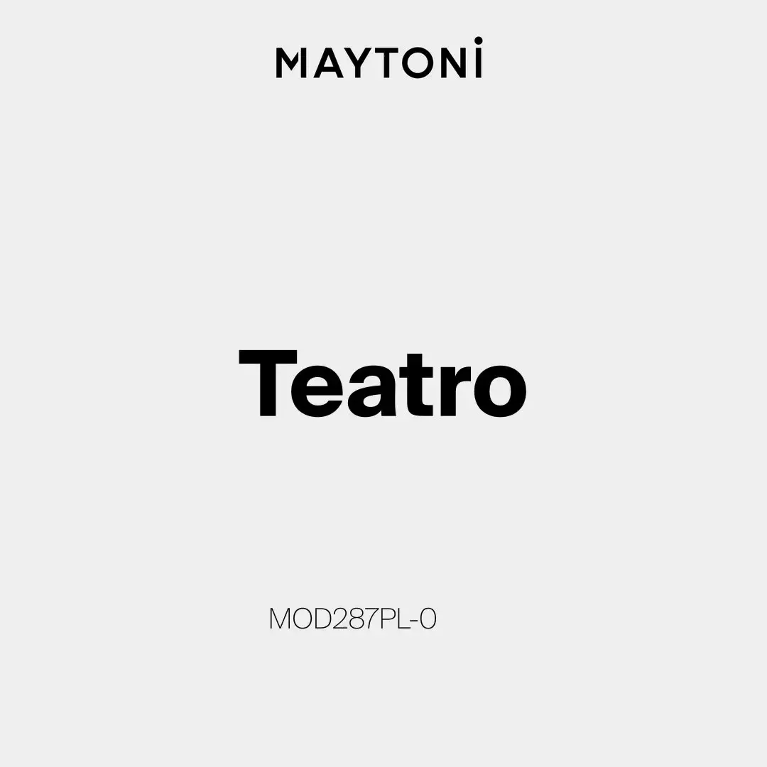 Видеообзор — Подвесной светильник Maytoni TEATRO — белый