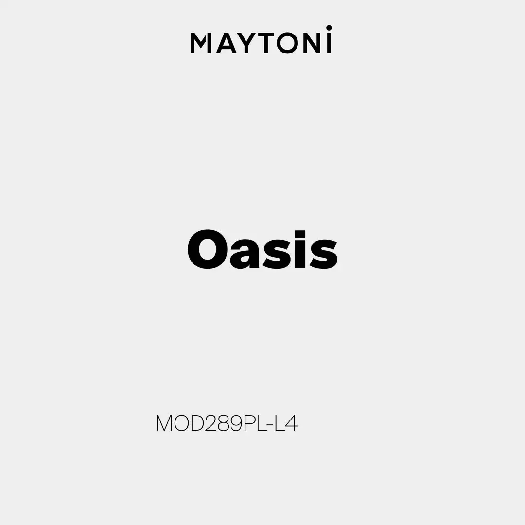 Видеообзор — Подвесной светильник Maytoni OASIS — белый