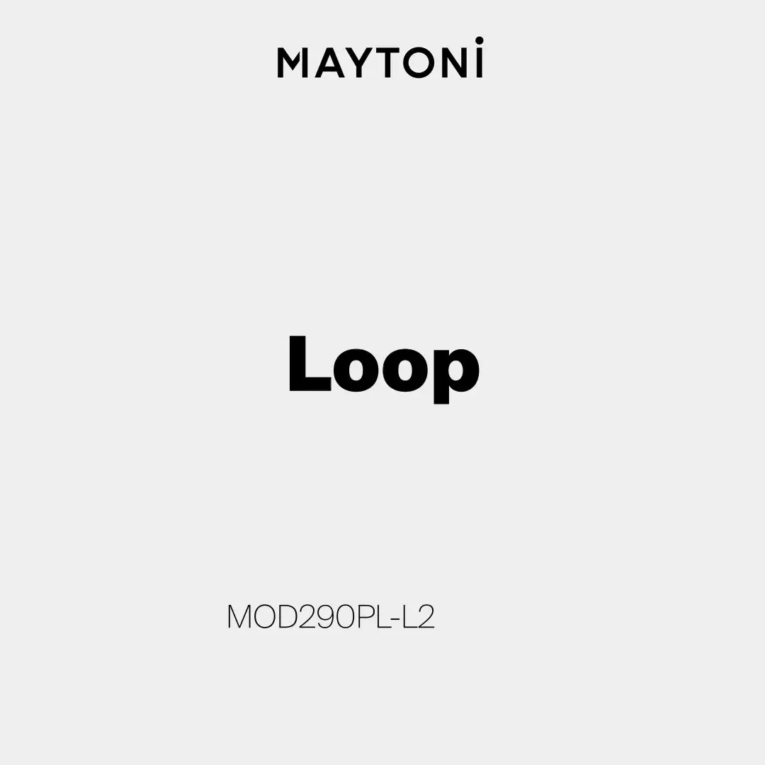 Видеообзор — Подвесной светильник Maytoni LOOP — прозрачный